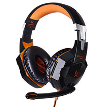Load image into Gallery viewer, EACH G2000 Over-ear Stereo Bass Gaming Headset with Mic &amp; LED Light for Computer, Cable Length: 2.2m
