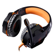 Load image into Gallery viewer, EACH G2000 Over-ear Stereo Bass Gaming Headset with Mic &amp; LED Light for Computer, Cable Length: 2.2m
