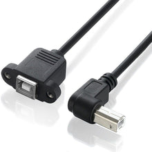 Load image into Gallery viewer, USB 2.0 Type-B Male to Female Printer / Scanner Extension Cable for HP, Dell, Epson, Length: 50cm