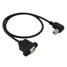 Load image into Gallery viewer, USB 2.0 Type-B Male to Female Printer / Scanner Extension Cable for HP, Dell, Epson, Length: 50cm