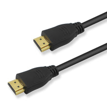 Load image into Gallery viewer, 1m HDMI 19 Pin Male to HDMI 19Pin Male Cable, 1.3 Version, Support HD TV / Xbox 360 / PS3 etc (Black + Gold Plated), Gold Plated HDMI, Length: 1m