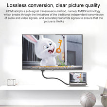 Load image into Gallery viewer, Gold Plated Mini HDMI Male to HDMI 19 Pin Female Adapter, Mini HDMI Male to HDMI Female