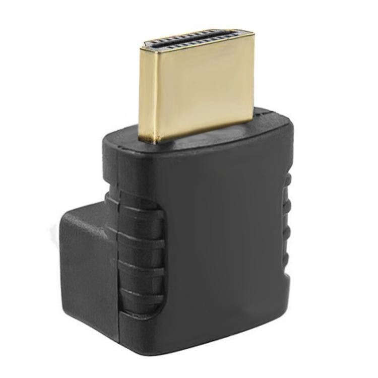 HDMI 19Pin Male to HDMI 19Pin Female 90-degree Angle Adaptor (Gold Plated), HDMI Male to Female