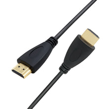 Load image into Gallery viewer, 1.8m HDMI to HDMI 19Pin Cable, 1.4 Version, Support 3D, Ethernet, HD TV / Xbox 360 / PS3 etc (Gold Plated), Length: 1.8m