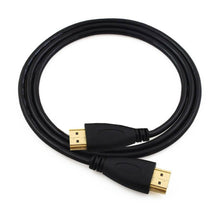 Load image into Gallery viewer, 1.8m HDMI to HDMI 19Pin Cable, 1.4 Version, Support 3D, Ethernet, HD TV / Xbox 360 / PS3 etc (Gold Plated), Length: 1.8m