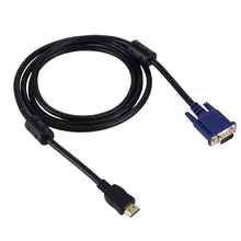 Load image into Gallery viewer, 1.8m HDMI Male to VGA Male 15PIN Video Cable