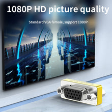 Load image into Gallery viewer, VGA 15Pin Female to VGA 15Pin Female adapter, VGA Female to Female
