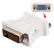 Load image into Gallery viewer, DVI 24+1 Pin Male to VGA 15Pin Female Adapter, DVI 24+1Pin Male to VGA Female