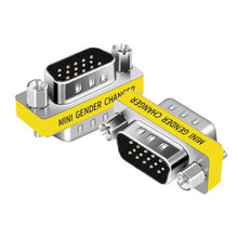 Load image into Gallery viewer, VGA 15Pin Male to VGA 15Pin Male adapter, VGA Male to Male