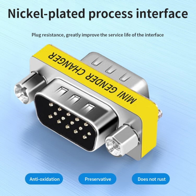 VGA 15Pin Male to VGA 15Pin Male adapter, VGA Male to Male