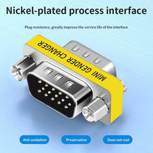 Load image into Gallery viewer, VGA 15Pin Male to VGA 15Pin Male adapter, VGA Male to Male