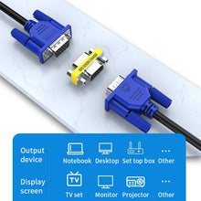 Load image into Gallery viewer, VGA 15Pin Male to VGA 15Pin Male adapter, VGA Male to Male