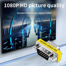 Load image into Gallery viewer, VGA 15Pin Male to VGA 15Pin Male adapter, VGA Male to Male
