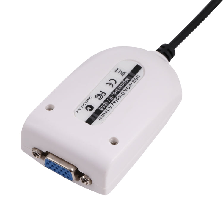 USB To VGA Multi-Monitor / Multi-Display Adapter, USB 2.0 External Graphics Card, USB 2.0
