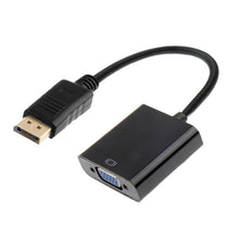 Load image into Gallery viewer, DisplayPort Male to VGA Female Adapter