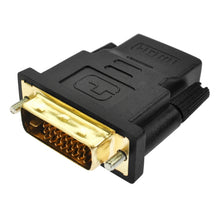 Load image into Gallery viewer, DVI-D 24+1 Pin Male to HDMI 19 Pin Female Adapter for Monitor / HDTV