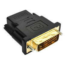 Load image into Gallery viewer, DVI-D 24+1 Pin Male to HDMI 19 Pin Female Adapter for Monitor / HDTV