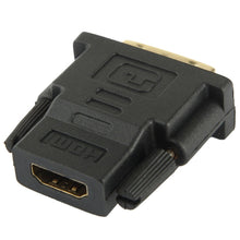 Load image into Gallery viewer, DVI-D 24+1 Pin Male to HDMI 19 Pin Female Adapter for Monitor / HDTV