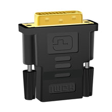 Load image into Gallery viewer, DVI-D 24+1 Pin Male to HDMI 19 Pin Female Adapter for Monitor / HDTV