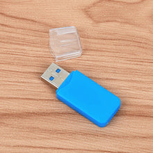 Load image into Gallery viewer, 20 PCS Portable USB 2.0 Micro SD TF T-Flash Card Reader Adapter, up to 480Mbps, Random Color Delivery