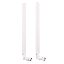 Load image into Gallery viewer, 2 PCS B593 5dBi SMA Male 4G LTE Router Antenna, B593 5dBi Antenna White, B593 5dBi Antenna Black