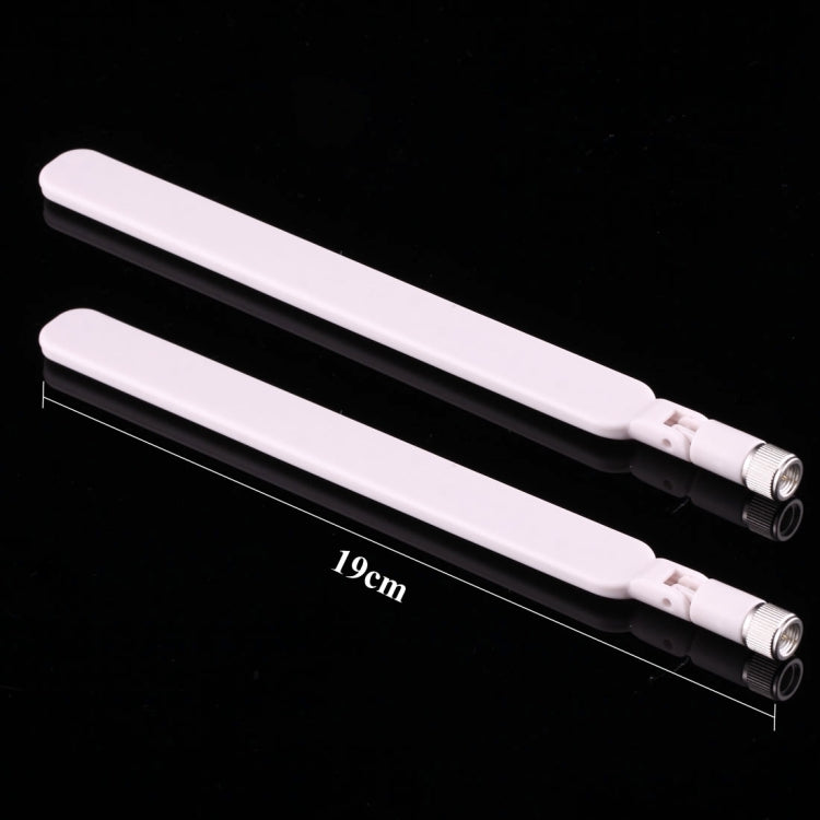 2 PCS B593 5dBi SMA Male 4G LTE Router Antenna, B593 5dBi Antenna White, B593 5dBi Antenna Black