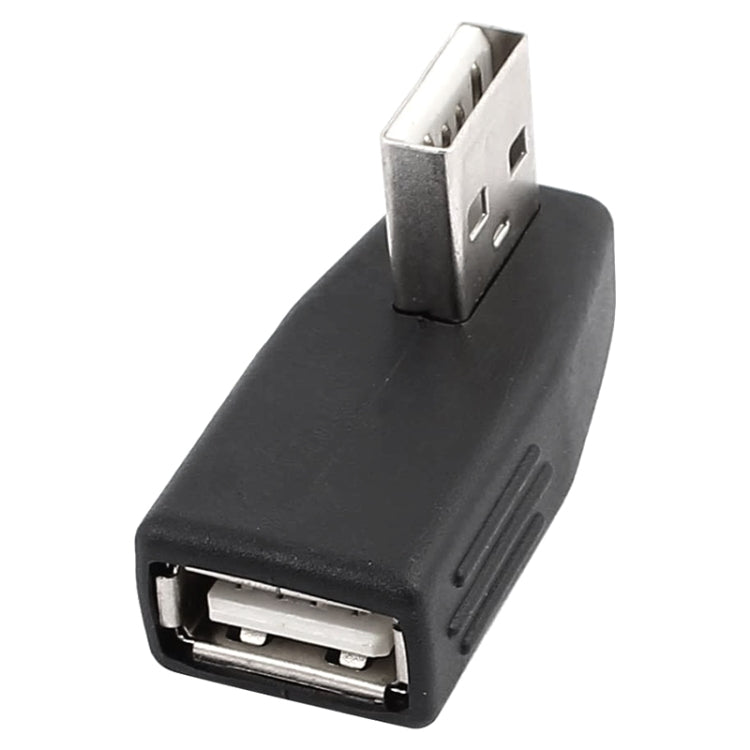 USB 2.0 AM to AF Adapter with 90 Degree Angle, Support OTG Function, 90 Degree Right Angled, 90 Degree Lelf Angled