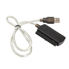 Load image into Gallery viewer, USB 2.0 to IDE &amp; SATA Cable Cable Length: approx 55cm, USB 2.0 to IDE &amp; SATA (EU Plug), USB 2.0 to IDE &amp; SATA (US Plug), USB 2.0 to IDE &amp; SATA (UK Plug)