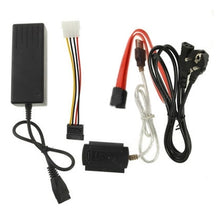Load image into Gallery viewer, USB 2.0 to IDE &amp; SATA Cable Cable Length: approx 55cm, USB 2.0 to IDE &amp; SATA (EU Plug), USB 2.0 to IDE &amp; SATA (US Plug), USB 2.0 to IDE &amp; SATA (UK Plug)