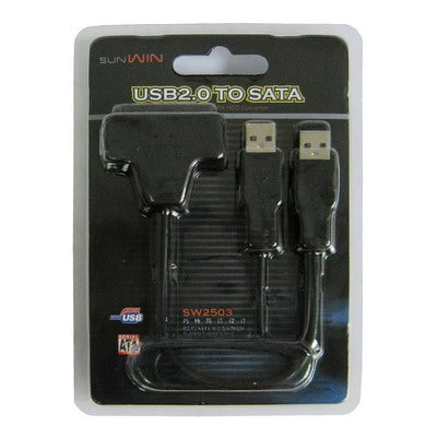USB 2.0 To Serial ATA HDD Converter & 2.5 inch HDD Store Tank, Blue