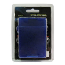 Load image into Gallery viewer, USB 2.0 To Serial ATA HDD Converter &amp; 2.5 inch HDD Store Tank, Blue
