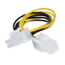 Load image into Gallery viewer, 8 Pin Male to 4 Pin Female Power Cable, Length: 18.5cm, 8 Pin Male to 4 Pin Female