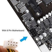 Load image into Gallery viewer, 8 Pin Male to 4 Pin Female Power Cable, Length: 18.5cm, 8 Pin Male to 4 Pin Female