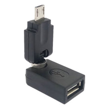 Load image into Gallery viewer, USB 2.0 AM to Mini USB 360 Degree Swivel Adapter, USB 2.0 AM