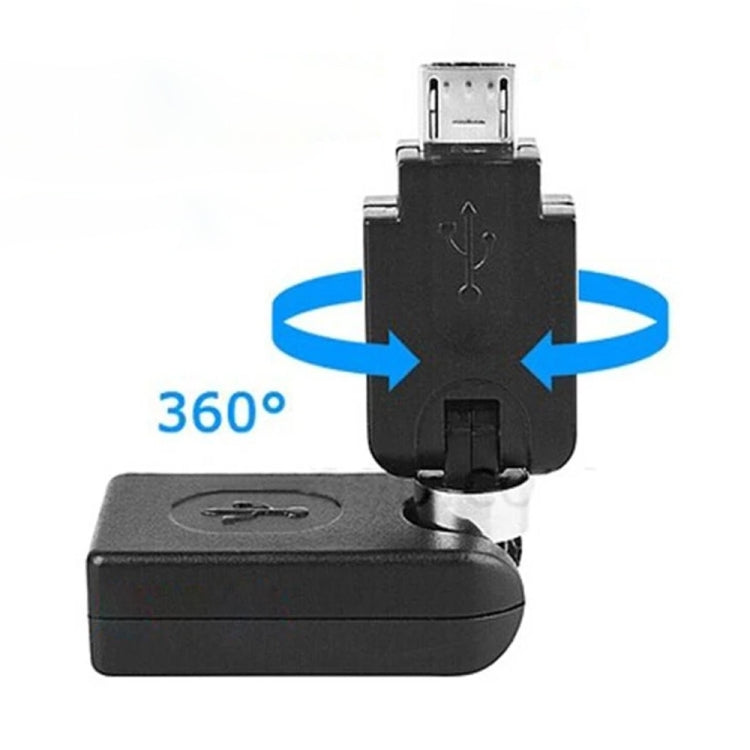 USB 2.0 AM to Mini USB 360 Degree Swivel Adapter, USB 2.0 AM