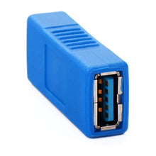 Load image into Gallery viewer, Super Speed USB 3.0 AF to AF Cable Adapter , AF to AF, Outcrop Female AF to AF