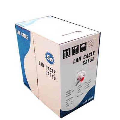 Lan Cable (CAT5E Data cable) Length: 305M, CAT5E CCA, Diameter: 0.35mm, CAT5E CCA, Diameter: 0.38mm-0.4mm, CAT5E CCA, Diameter: 0.5mm, CAT5E Copper, Diameter: 0.5mm