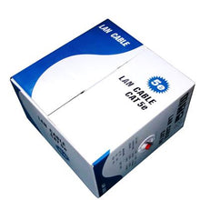 Load image into Gallery viewer, Lan Cable (CAT5E Data cable) Length: 305M, CAT5E CCA, Diameter: 0.35mm, CAT5E CCA, Diameter: 0.38mm-0.4mm, CAT5E CCA, Diameter: 0.5mm, CAT5E Copper, Diameter: 0.5mm