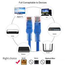 Load image into Gallery viewer, Cat5e Network Cable, Length: 5m, 5m Blue