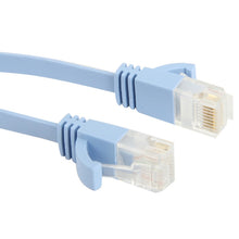 Load image into Gallery viewer, 3m Ultra-thin Flat Ethernet Network LAN Cable, CAT6, Length: 3m (Baby Blue)
