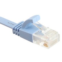 Load image into Gallery viewer, 15m Ultra-thin Flat Ethernet Network LAN Cable, CAT6, Length: 15m (Baby Blue)