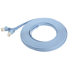 Load image into Gallery viewer, 15m Ultra-thin Flat Ethernet Network LAN Cable, CAT6, Length: 15m (Baby Blue)