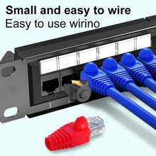 Load image into Gallery viewer, Network Cable Boots Cap Cover for RJ45, Green (500 pcs in one packaging , the price is for 500 pcs), 500 Pcs Grey, 500 Pcs Black, 500 Pcs Red, 500 Pcs Blue, 500 Pcs White, 500 Pcs Yellow, 500 Pcs Green