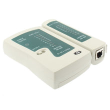 Load image into Gallery viewer, Network Cable Tester Rj45 Rj11 Rj12 Cat5 UTP LAN Networking Tool, RJ45/RJ11 Green