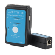 Load image into Gallery viewer, USB Cable, RJ45 and RJ11 Multifunction Network Cable Tester , RJ45/RJ11 Blue