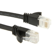 Load image into Gallery viewer, 5m CAT6 Ultra-thin Flat Ethernet Network LAN Cable, 5m Black