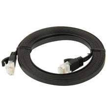 Load image into Gallery viewer, CAT6 Ultra-thin Flat Ethernet Network LAN Cable, 3m Black