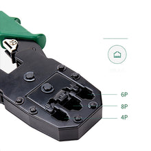 Load image into Gallery viewer, Multi Tool RJ45 RJ12 RJ11 Wire Cable Crimper Crimp PC Network Hand Tools