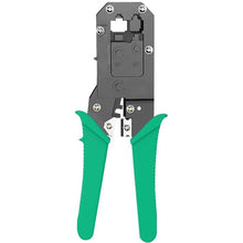 Load image into Gallery viewer, 8P8C Handle Networking Crimper Pliers Tool, 8P8C/6P6C/4P4C/RJ11/RJ45/RJ12 Crimping Tool