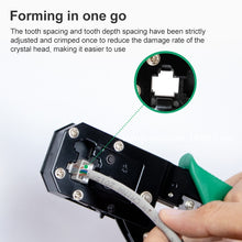 Load image into Gallery viewer, 8P8C Handle Networking Crimper Pliers Tool, 8P8C/6P6C/4P4C/RJ11/RJ45/RJ12 Crimping Tool